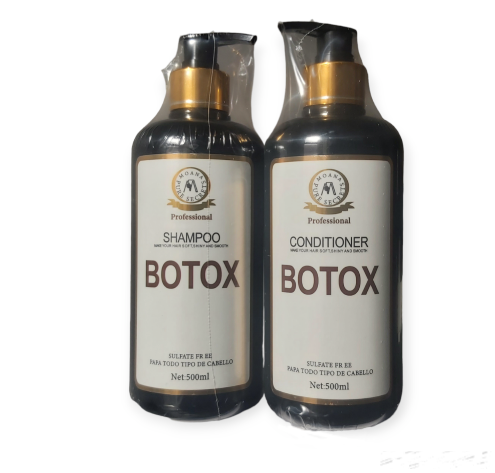 BOTOX Keratin Sulfate free After-Care Shampoo & Conditioner - 500ml
